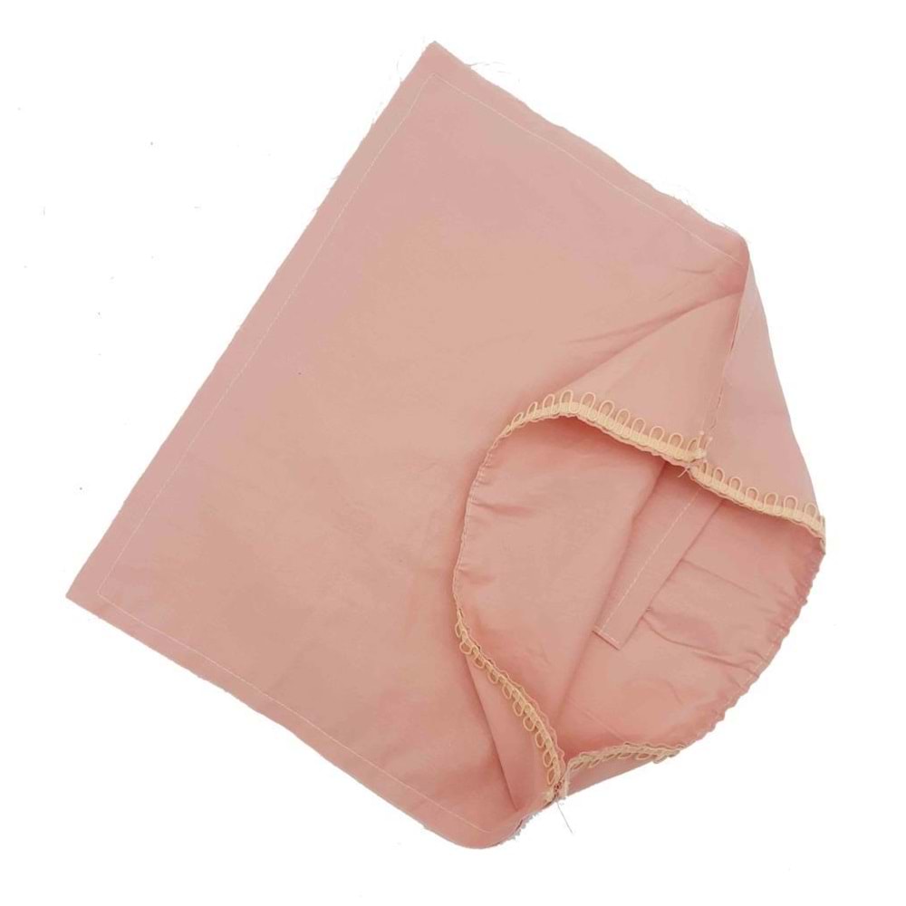 Çanta Aksesuar 38X38 Cm Fermuarsız Dikilmiş Astar Pudra