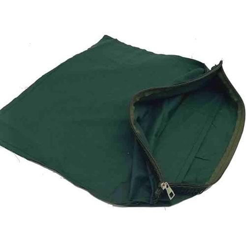 Çanta Aksesuar 43X43 Cm Dikilmiş Fermuarlı Astar Koyu Yeşil