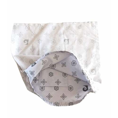 Çanta Aksesuar 28X28 Cm Dikilmiş Fermuarsız Astar Pc Açık Gri