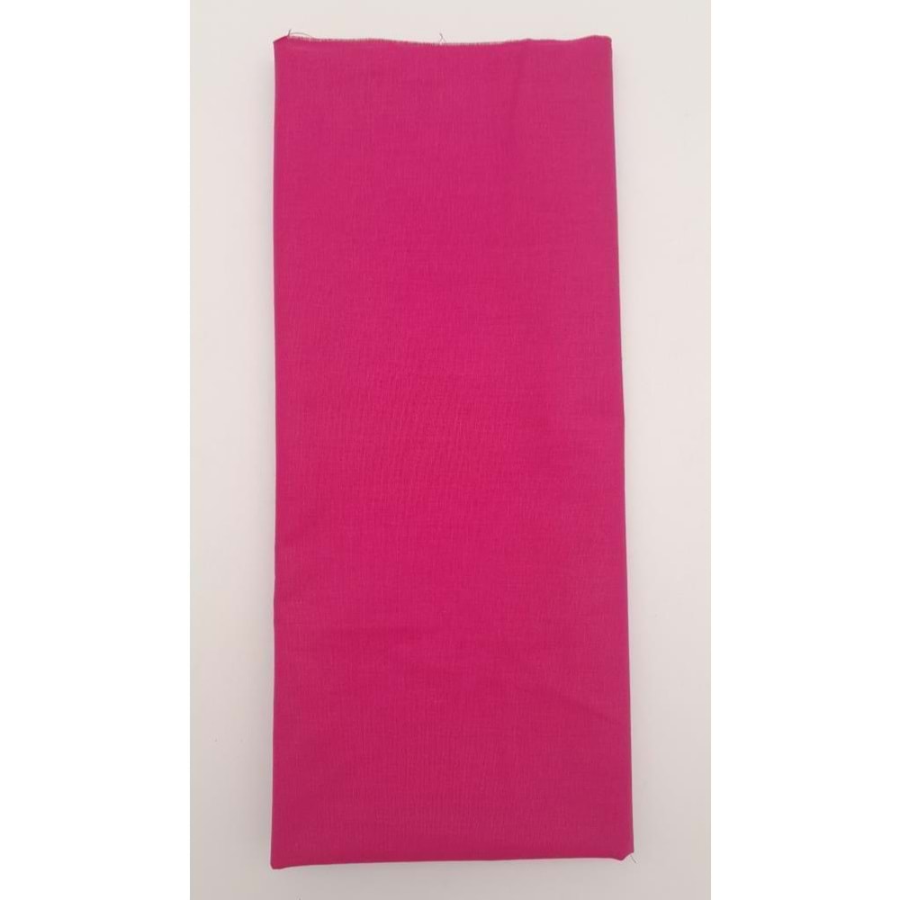 Çanta Aksesuar 120X50 Cm Fuşya Renk Pamuklu Astarlık Kumaş No:21