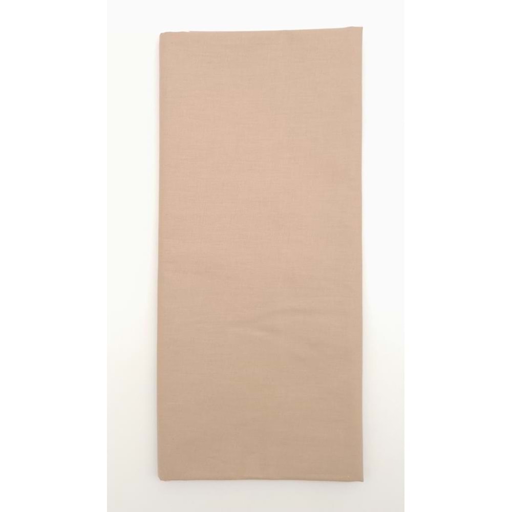 Çanta Aksesuar 120x50 cm Sütlü Kahve Renk Pamuklu Astarlık Kumaş No:26