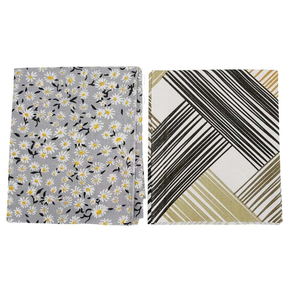 Çanta Aksesuar 60x35 cm Pamuklu Astarlık Kumaş Set:05