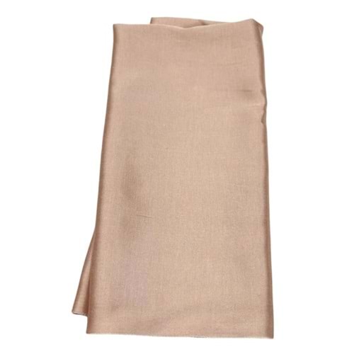 Çanta Aksesuar 120X50 cm Bej Renk Pamuklu Saten Astarlık Kumaş