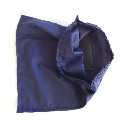 Çanta Aksesuar Fermuarsız 28X28 Cm Dikilmiş Astar Lacivert