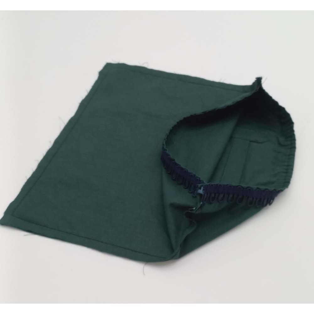 Çanta Aksesuar 28X28 Cm Fermuarsız Dikilmiş Astar Yeşil