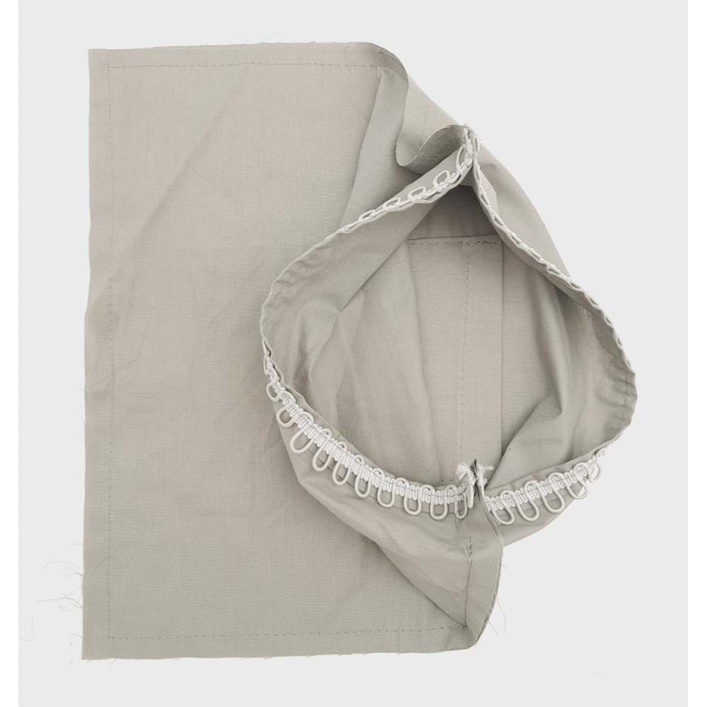 Çanta Aksesuar 28x28 cm Fermuarsız Dikilmiş Astar Koyu Gri