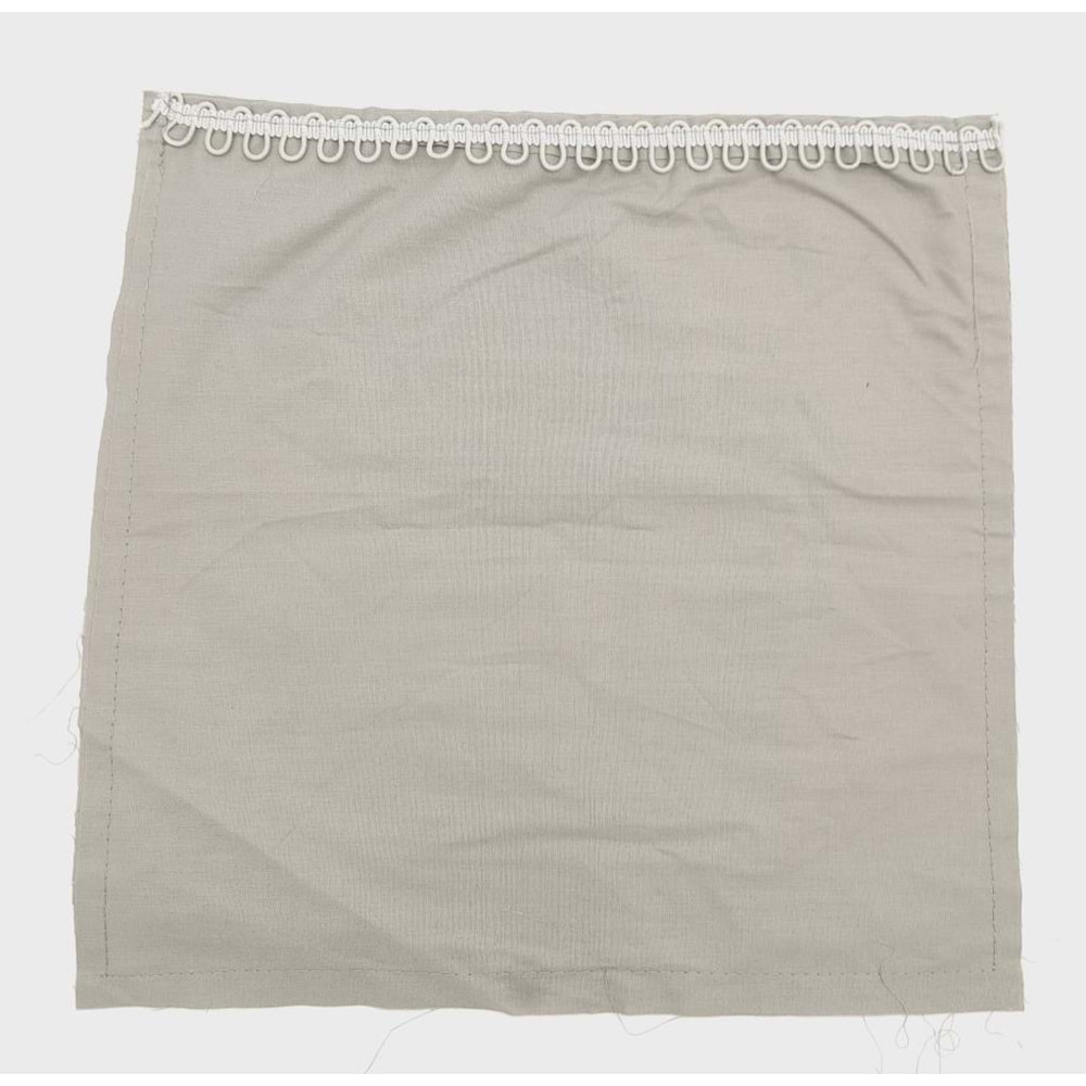 Çanta Aksesuar 28x28 cm Fermuarsız Dikilmiş Astar Koyu Gri