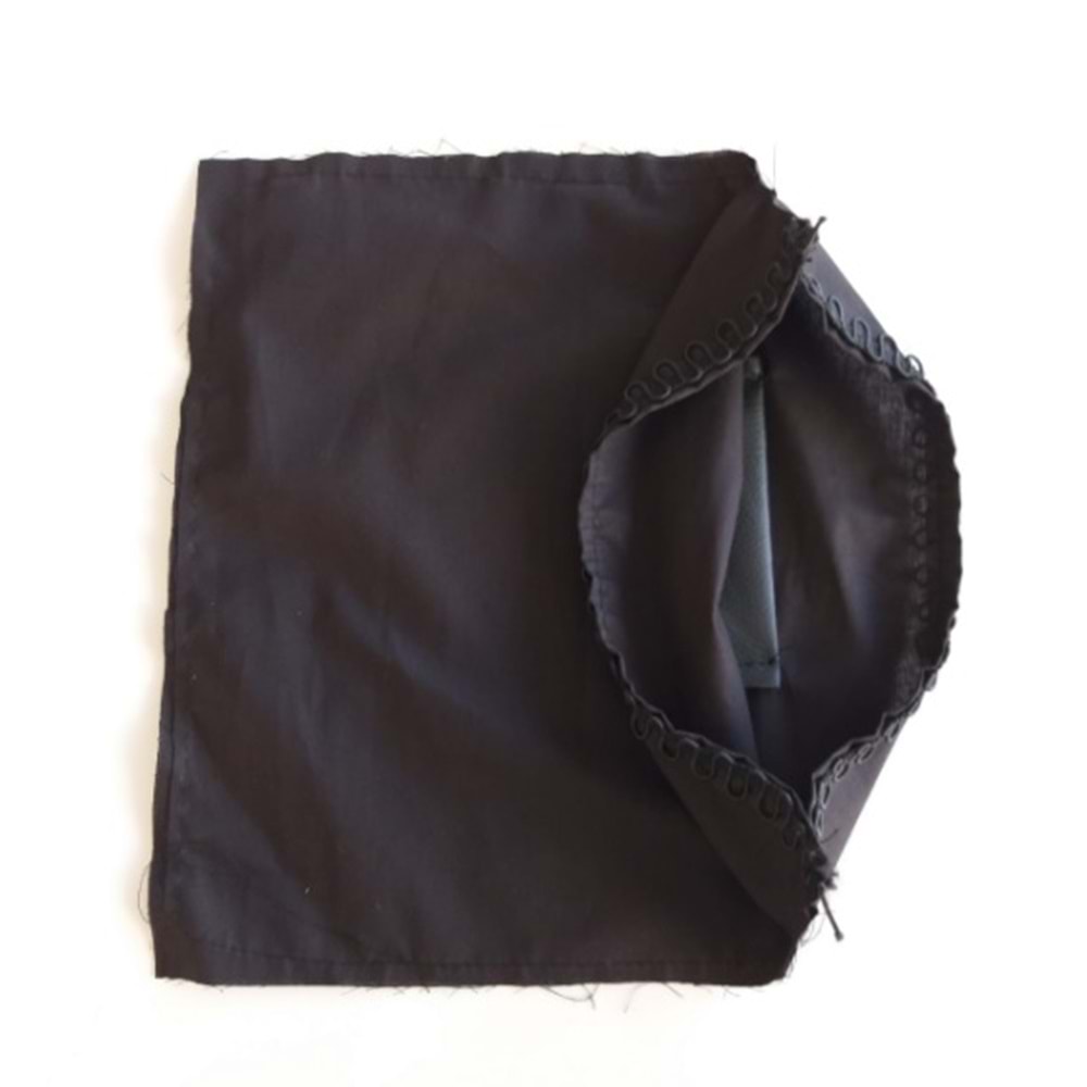 Çanta Aksesuar Fermuarsız 28X28 Cm Dikilmiş Astar Siyah