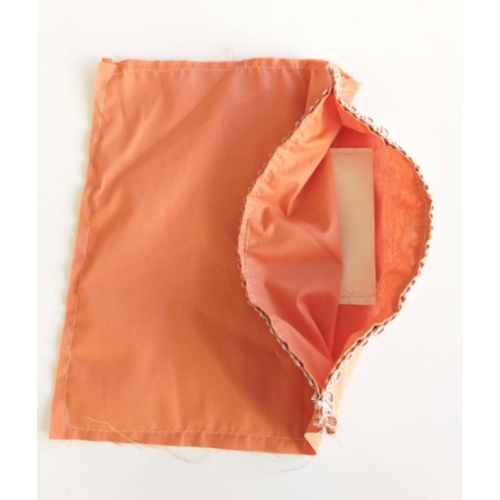 Çanta Aksesuar Fermuarsız 28X28 Cm Dikilmiş Astar Taba