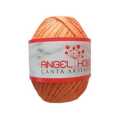 Çanta Aksesuar Bobin Rafya 150 Gr Turuncu No:1