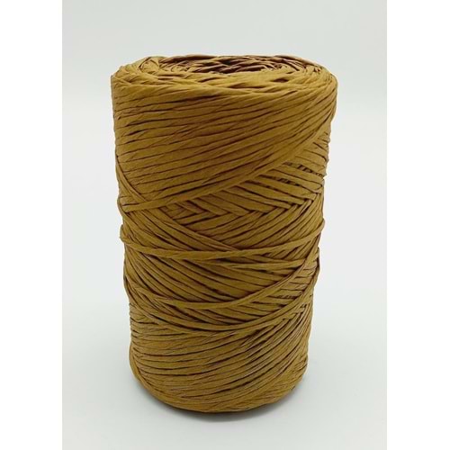 Çanta Aksesuar Yağ Yeşili Bükümlü Rafya No:13