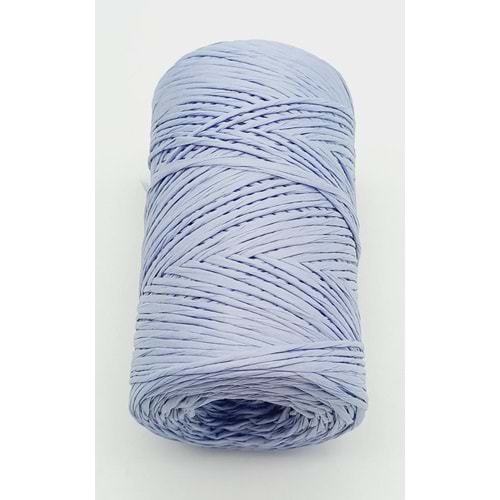 Çanta Aksesuar Lila Renk Bükümlü Rafya