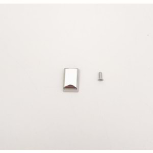 Çanta Aksesuar Gümüş Renk Fermuar Stop Büzgü Ucu 1 Adet