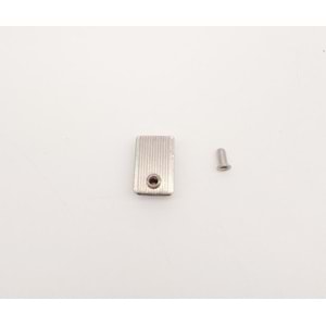 Çanta Aksesuar Gümüş Renk Fermuar Stop Büzgü Ucu 1 Adet