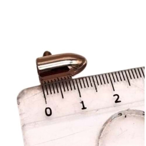 Çanta Aksesuar Füme Renk Büzgü Ucu 2 Adet