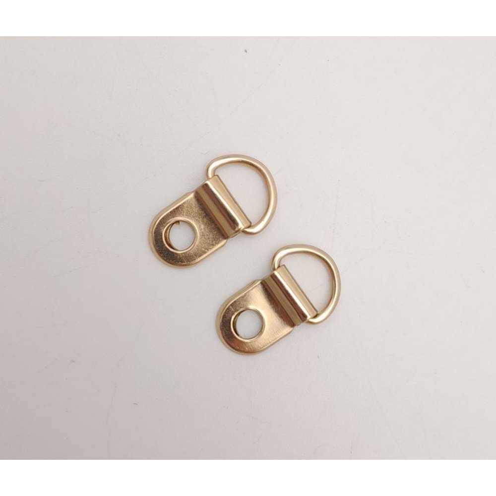 Çanta Aksesuar Çakmalı Kulpluk Light Gold