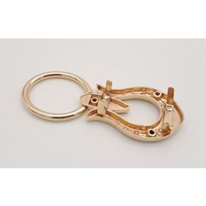 Çanta Aksesuar Lale Model Light Gold Renk Kulpluk 1 Adet