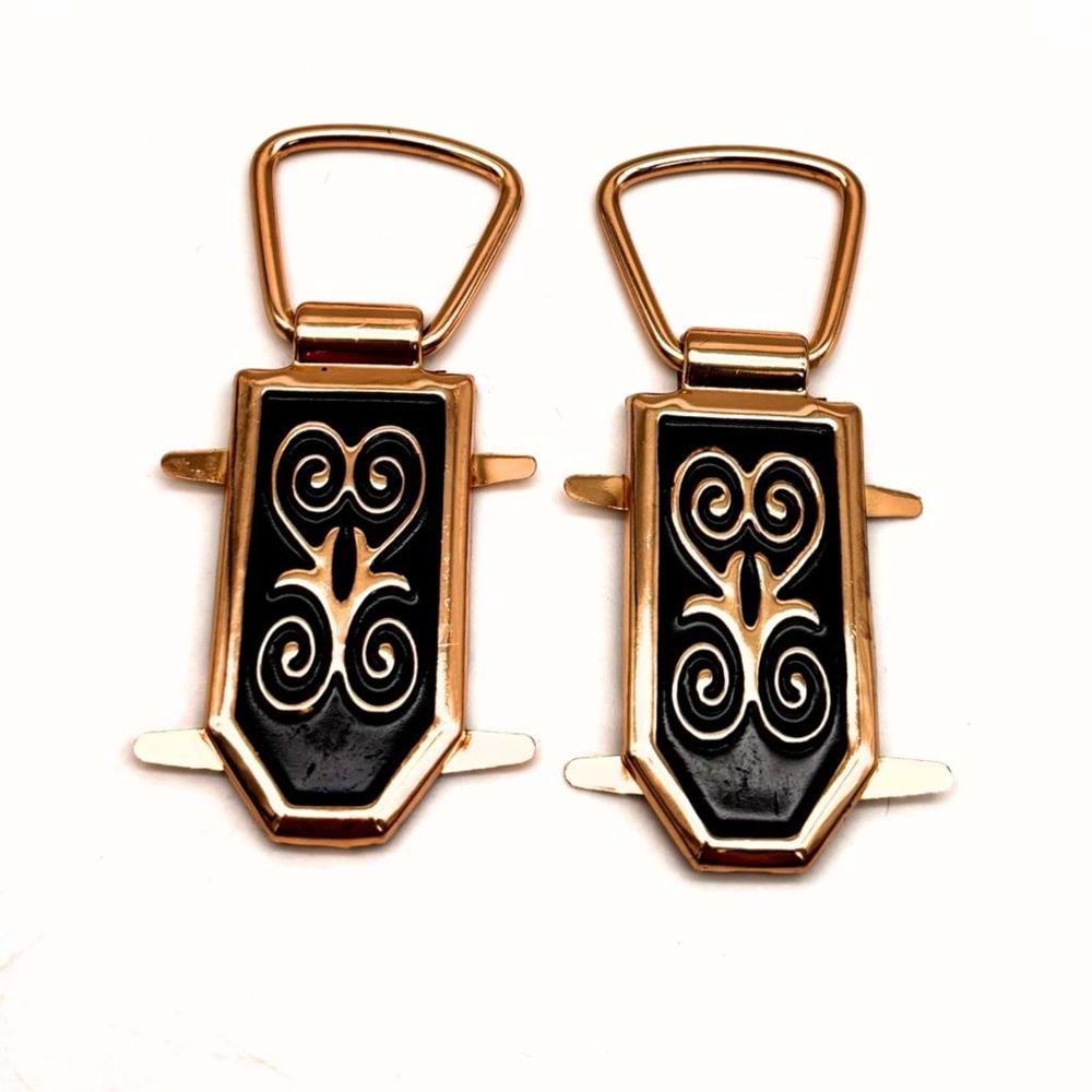 Çanta Aksesuar Light Gold Metal Kulpluk 2 Adet Model:1