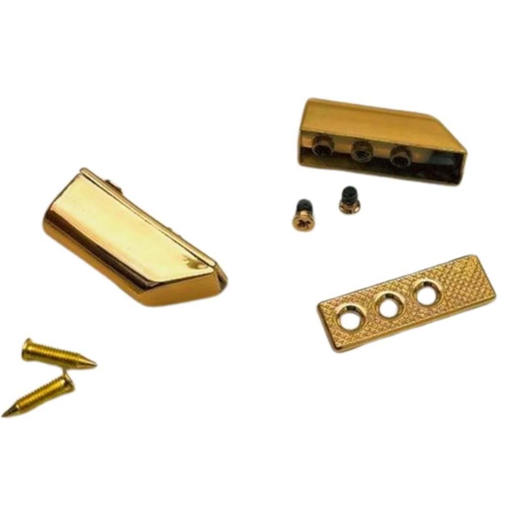 Çanta Aksesuar 8 Mm Light Gold Renk Vidalı Kulpluk 2 Adet