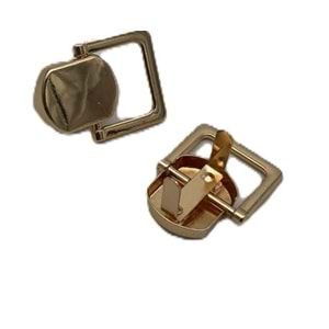 Çanta Aksesuar 2 Cm Light Gold Renk Kulpluk 2 Adet