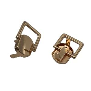 Çanta Aksesuar 2 Cm Light Gold Renk Kulpluk 2 Adet