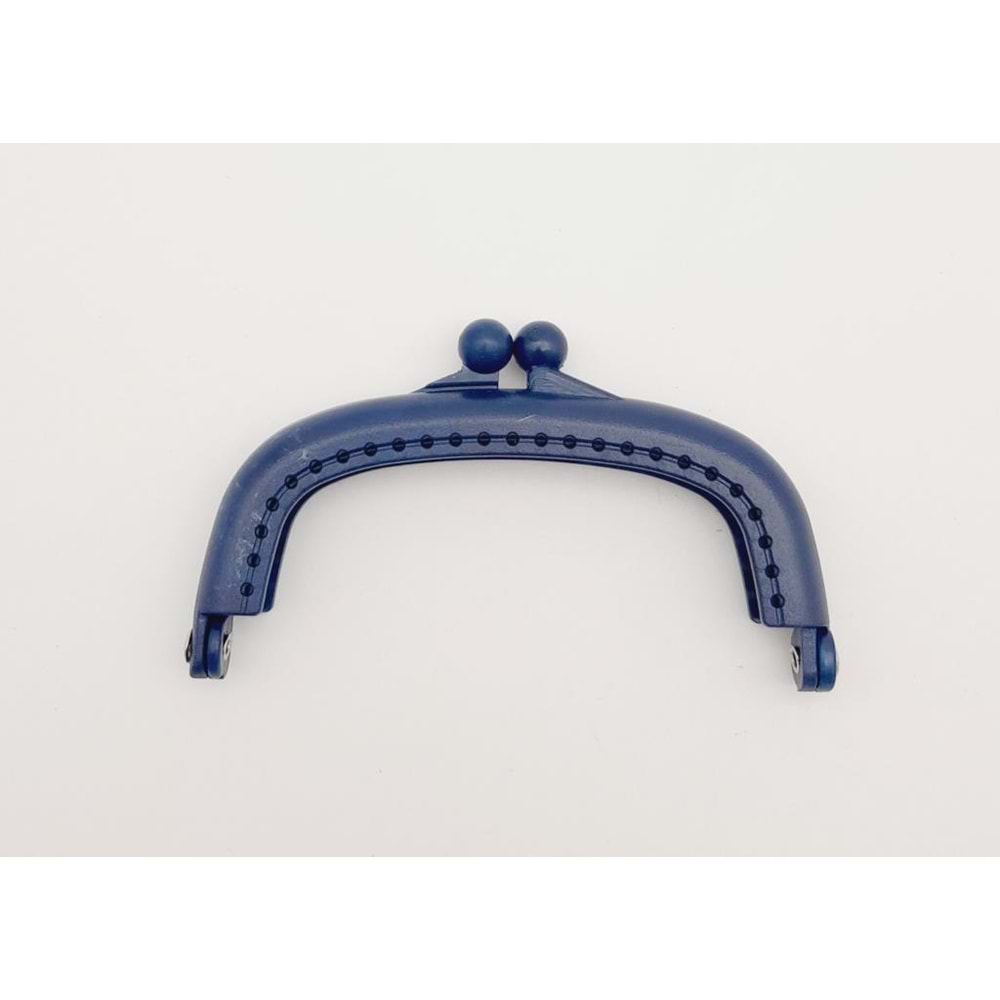 Çanta Aksesuar 9 cm Plastik Cüzdan Klipsi Lacivert Renk