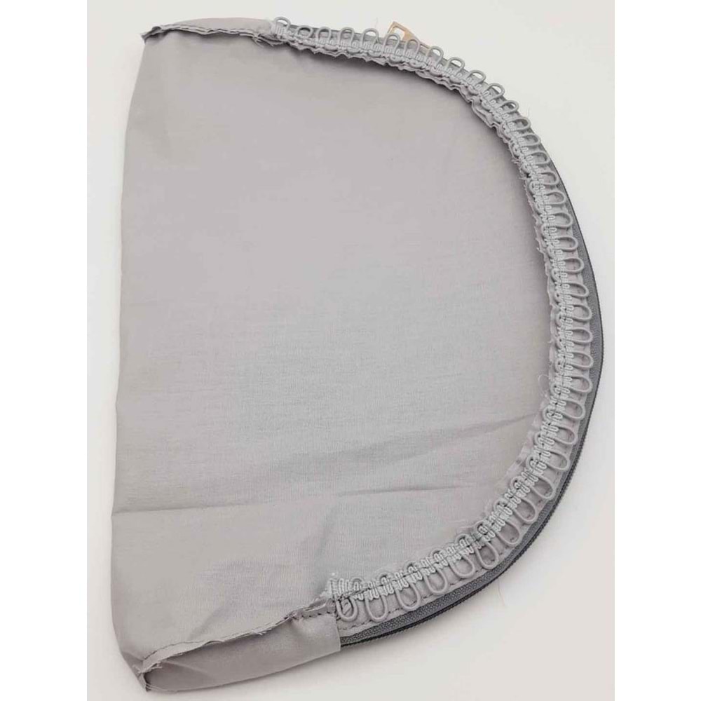 Çanta Aksesuar D Model 30X20 Cm Dikilmiş Fermuarlı Astar Gri Renk