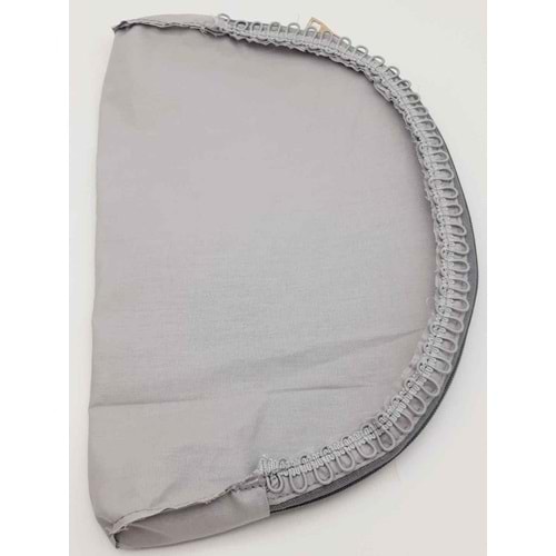 Çanta Aksesuar D Model 30X20 Cm Dikilmiş Fermuarlı Astar Gri Renk