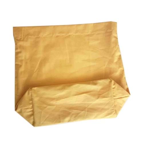 Çanta Aksesuar Örgü Çantaya Hazır Astar Tabanlı 22X12Cm Hardal Sarı