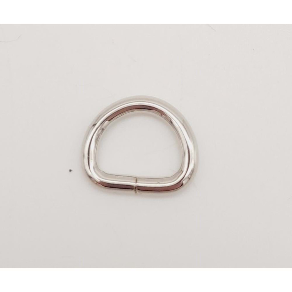 Çanta Aksesuar D Halka 1.3 Cm Gümüş 1 Adet