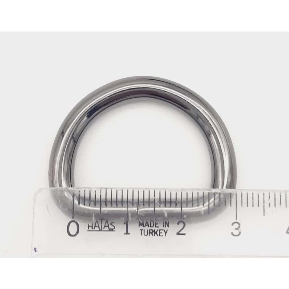Çanta Aksesuar D Halka 2.5 Cm Füme 1 Adet