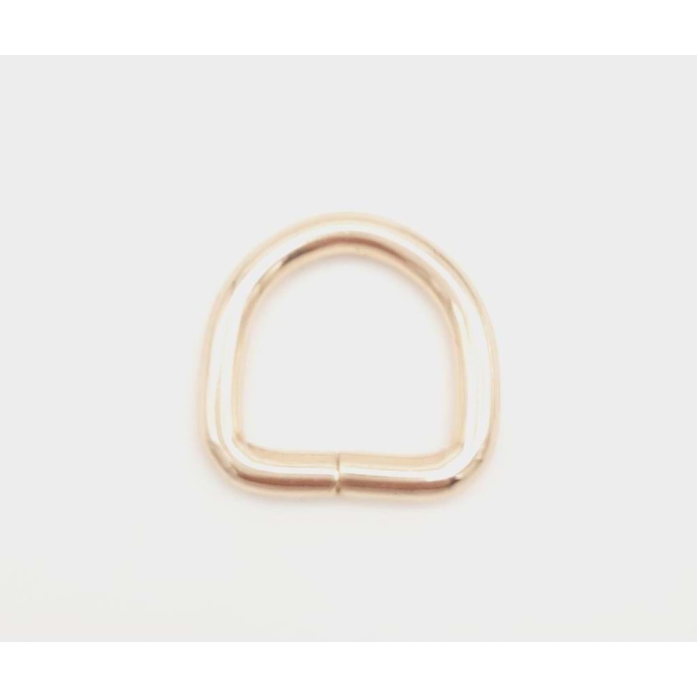 Çanta Aksesuar D Halka 1.5 Cm Light Gold 1 Adet