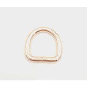 Çanta Aksesuar D Halka 1.5 Cm Light Gold 1 Adet