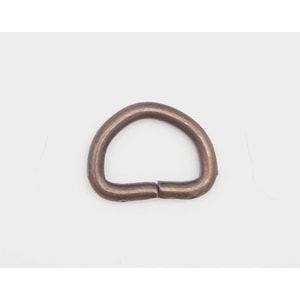 Çanta Aksesuar D Halka 1.5 Cm Antik 1 Adet
