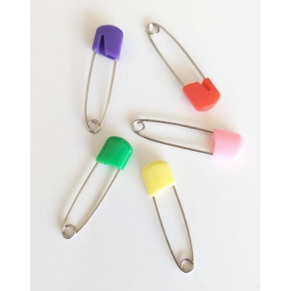 Çanta Aksesuar 5 Adet Renkli Çengelli İğne