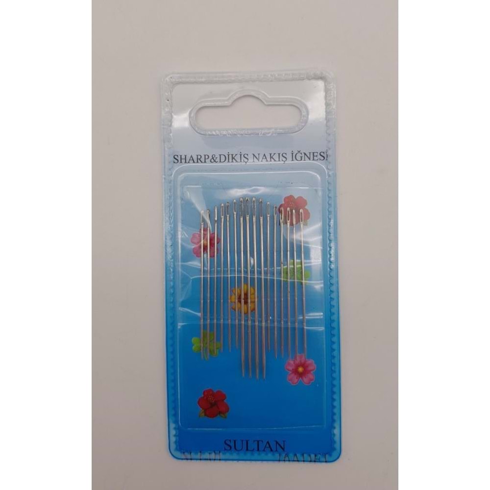Çanta Aksesuar 16 Lı Dikiş Nakış İğnesi