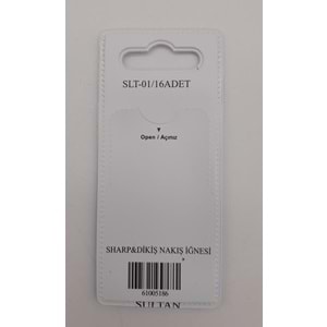 Çanta Aksesuar 16 Lı Dikiş Nakış İğnesi