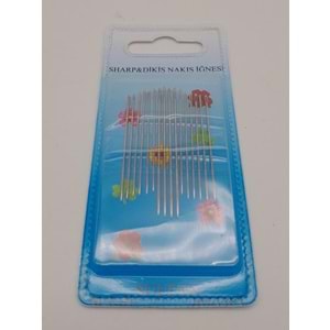 Çanta Aksesuar 16 Lı Dikiş Nakış İğnesi