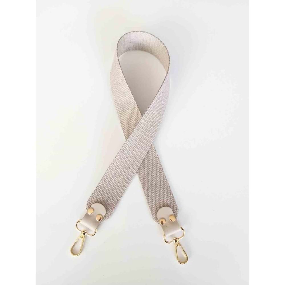 Çanta Aksesuar Ledi Model Çanta Sapı Bej