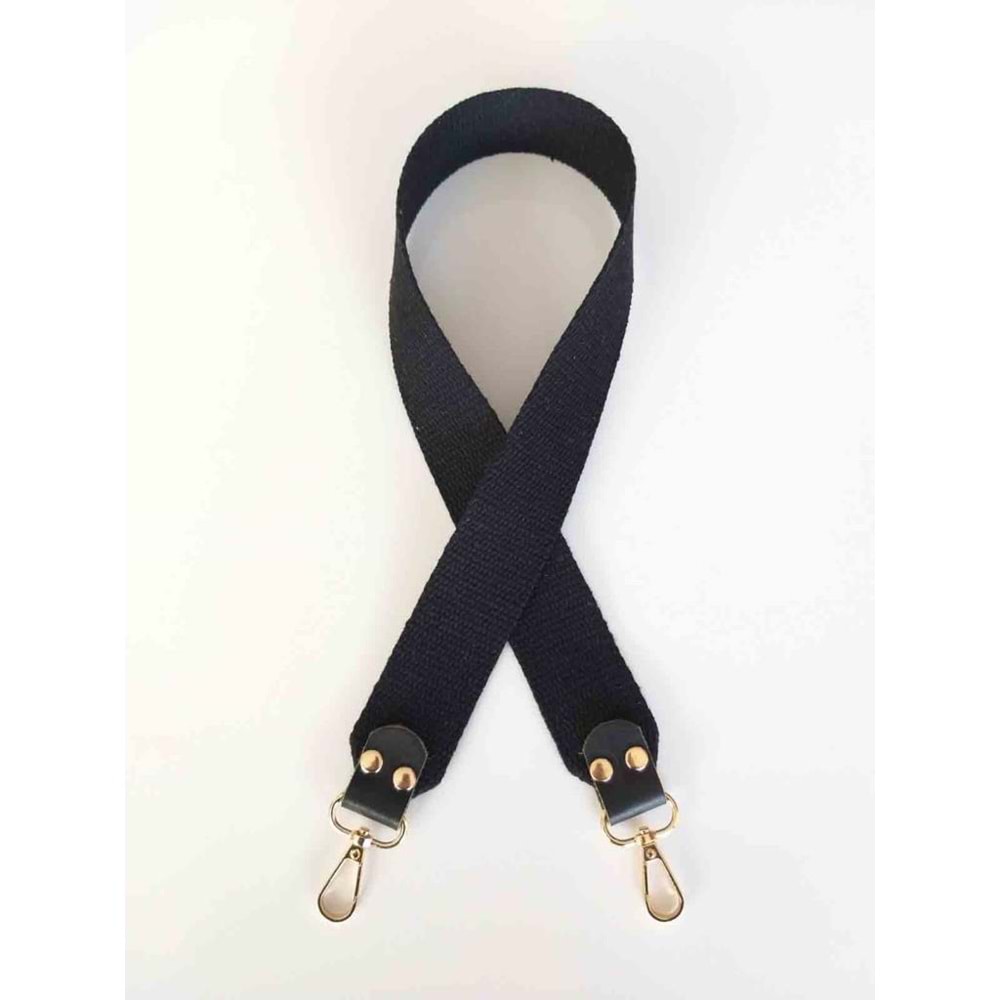 Çanta Aksesuar Ledi Model Çanta Sapı Siyah