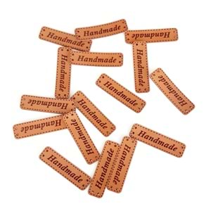 Çanta Aksesuar Suni Deri Klasik Etiket 1X4 Cm 1 Adet