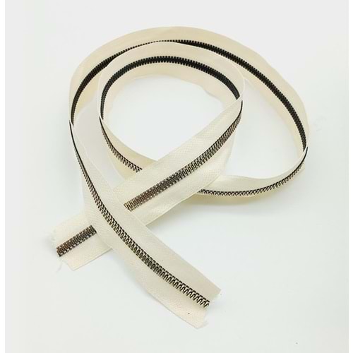 Çanta Aksesuar Ortası Gold Fermuar 100 Cm Krem Renk