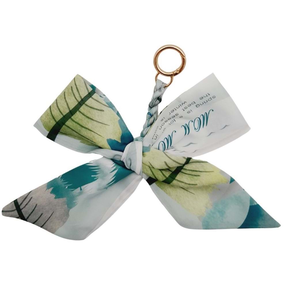 Çanta Aksesuar Fiyonk Renkli Çanta Fuları No:12