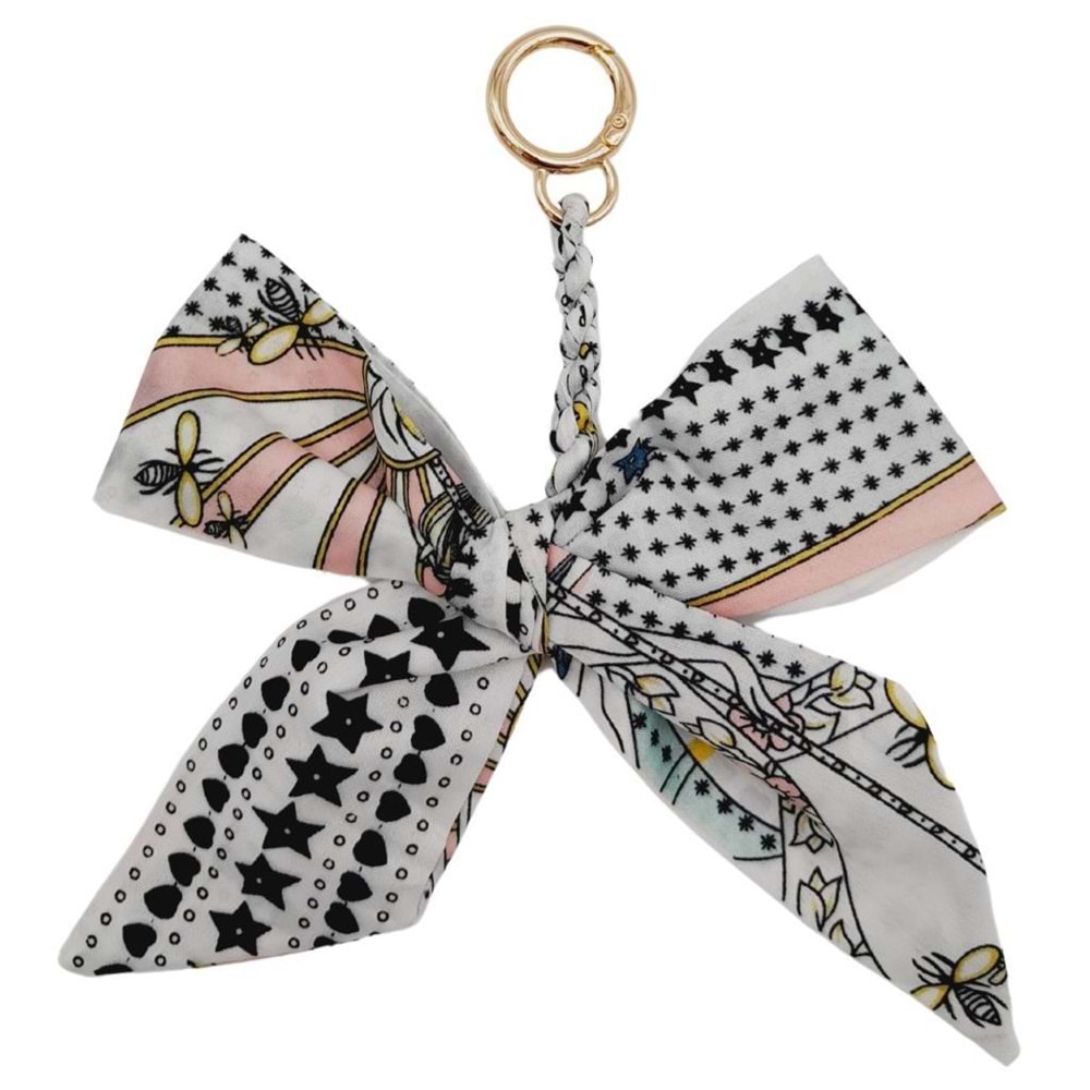 Çanta Aksesuar Fiyonk Renkli Çanta Fuları No:13