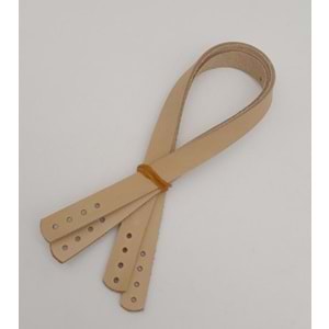 Çanta Aksesuar Gerçek Deri 35X1.2 Cm Ham Doğal Renk Çanta Sapı