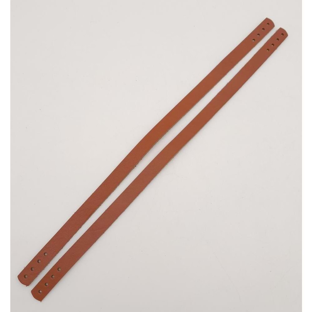 Çanta Aksesuar Gerçek Deri 35X1.2 Cm Taba Renk Çanta Sapı