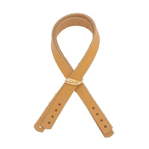 Çanta Aksesuar Gerçek Deri 35X1.2 Cm Açık Taba Renk Çanta Sapı