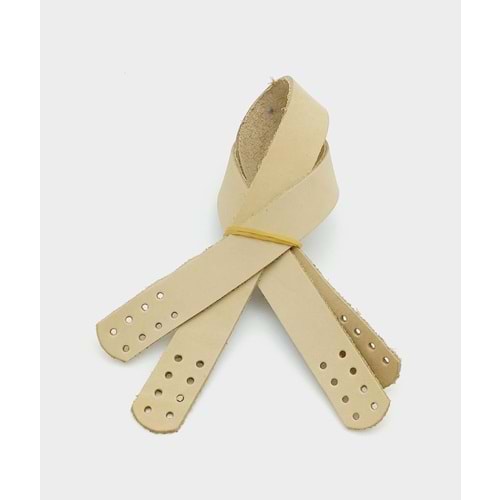 Çanta Aksesuar 35X2 Cm Gerçek Deri Çift Sap Ham Renk