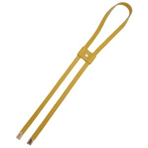 Çanta Aksesuar Gerçek Deri Büzgü Limon Küfü Renk Light Gold Metalli