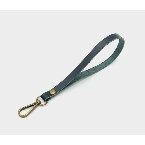 Çanta Aksesuar Gerçek Deri Siyah Renk Elcik Antik Metalli